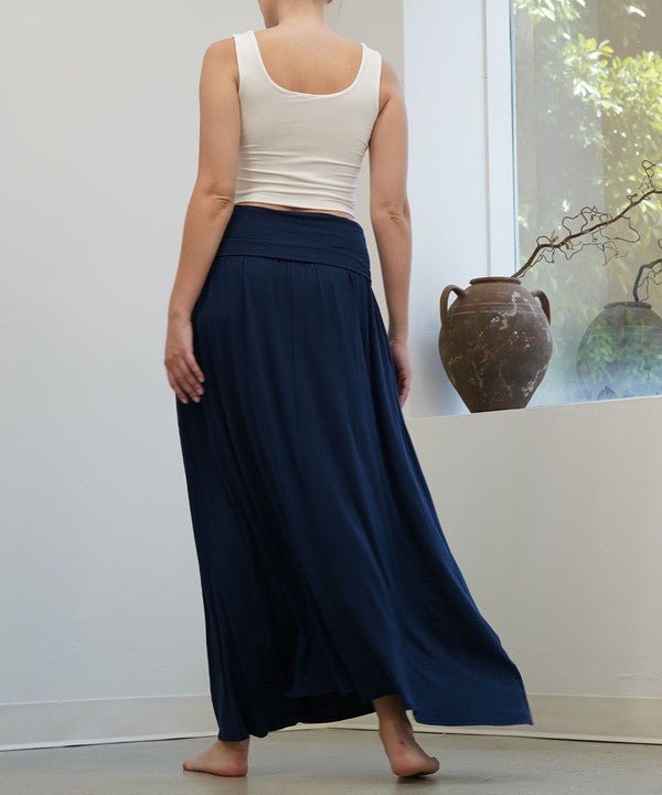 BAMBOO YOGA MAXI SKIRT - Bitsy Gypsy Boutique