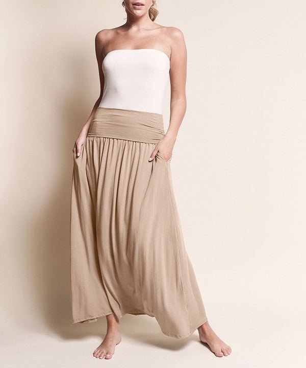 BAMBOO YOGA MAXI SKIRT - Bitsy Gypsy Boutique