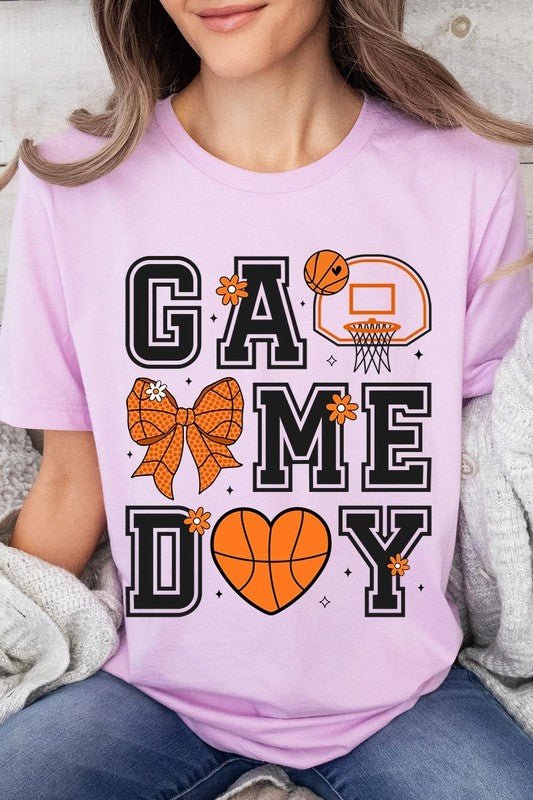 Basketball Game Day Graphic Tee - Bitsy Gypsy Boutique