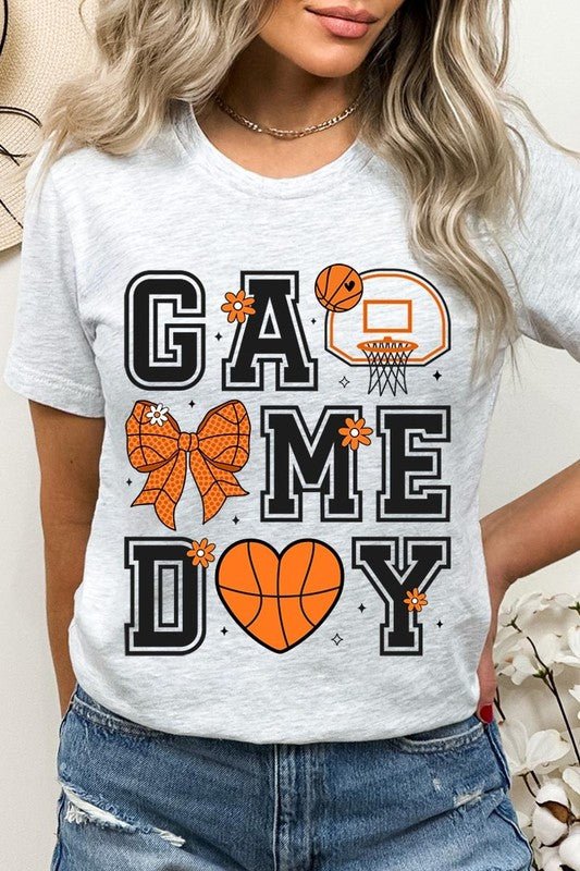 Basketball Game Day Graphic Tee - Bitsy Gypsy Boutique