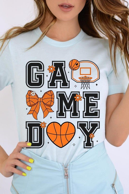 Basketball Game Day Graphic Tee - Bitsy Gypsy Boutique