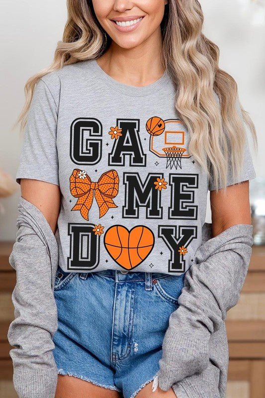 Basketball Game Day Graphic Tee - Bitsy Gypsy Boutique