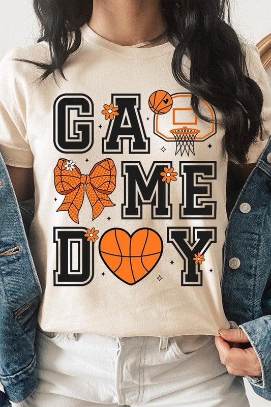 Basketball Game Day Graphic Tee - Bitsy Gypsy Boutique