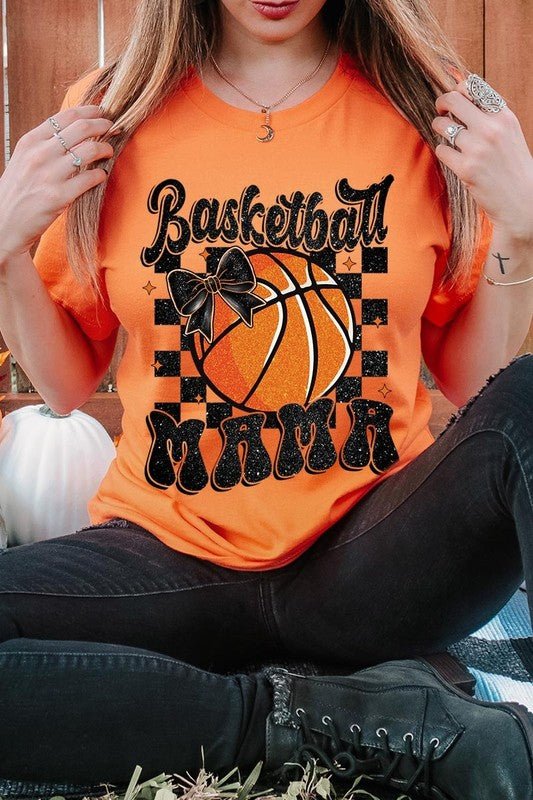 Basketball Mama Graphic Tee - Bitsy Gypsy Boutique