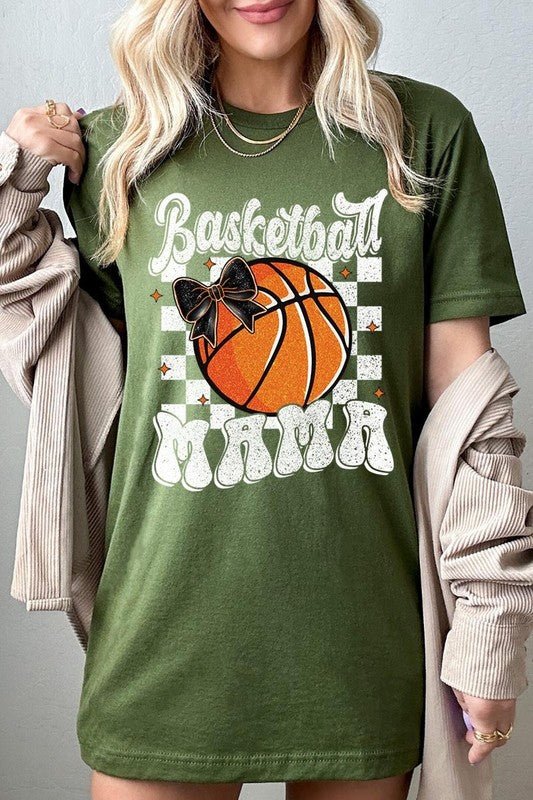 Basketball Mama Graphic Tee - Bitsy Gypsy Boutique