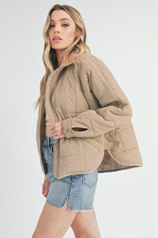 Bebe Puffer Jacket - Bitsy Gypsy Boutique