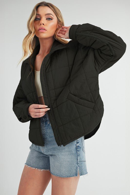 Bebe Puffer Jacket - Bitsy Gypsy Boutique