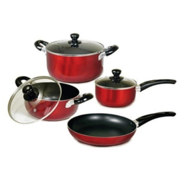 Better Chef 7 - Piece Aluminum Cookware Set - Bitsy Gypsy Boutique