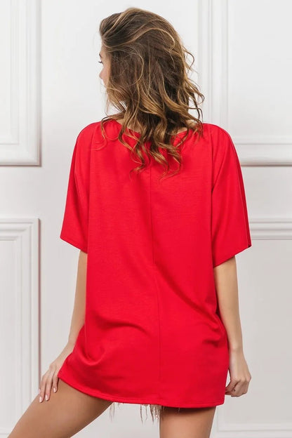 BiBi French Terry With Front Pocket Dolman Sleeves Top - Bitsy Gypsy Boutique