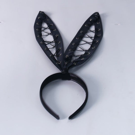 BLACK BUNNY HEADBAND - Bitsy Gypsy Boutique