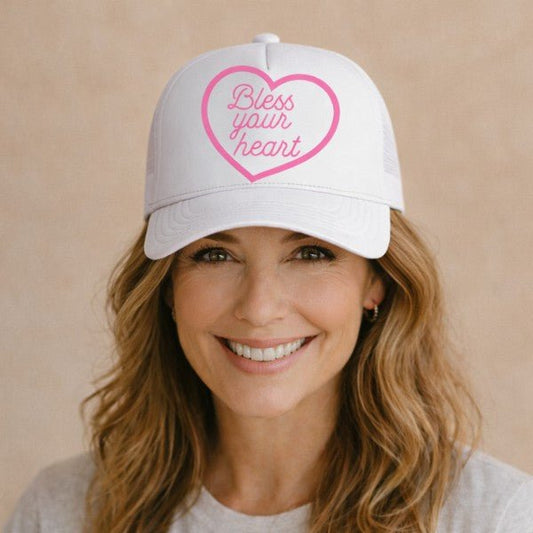 Bless your Heart Trucker Hat Collection - Bitsy Gypsy Boutique