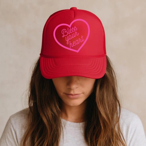 Bless your Heart Trucker Hat Collection - Bitsy Gypsy Boutique