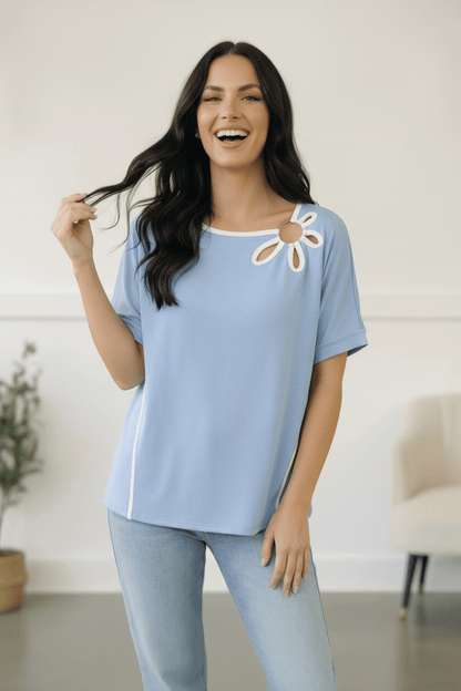 Bluebell Petal Ring Top - Bitsy Gypsy Boutique