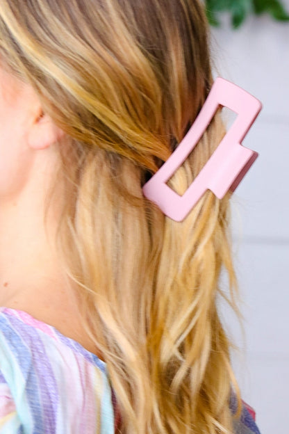 Blush Classic Big Hair Claw - Bitsy Gypsy Boutique