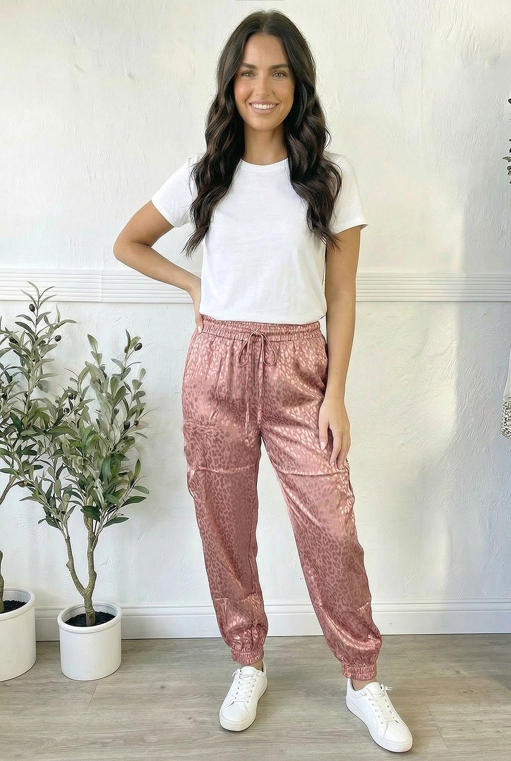 Blush on the Run Joggers - Bitsy Gypsy Boutique