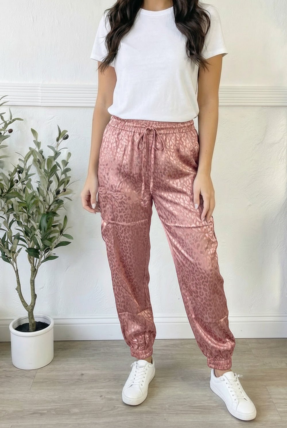 Blush on the Run Joggers - Bitsy Gypsy Boutique