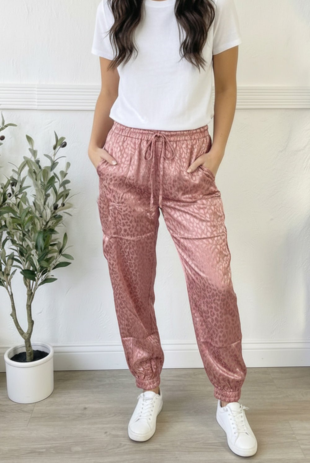 Blush on the Run Joggers - Bitsy Gypsy Boutique