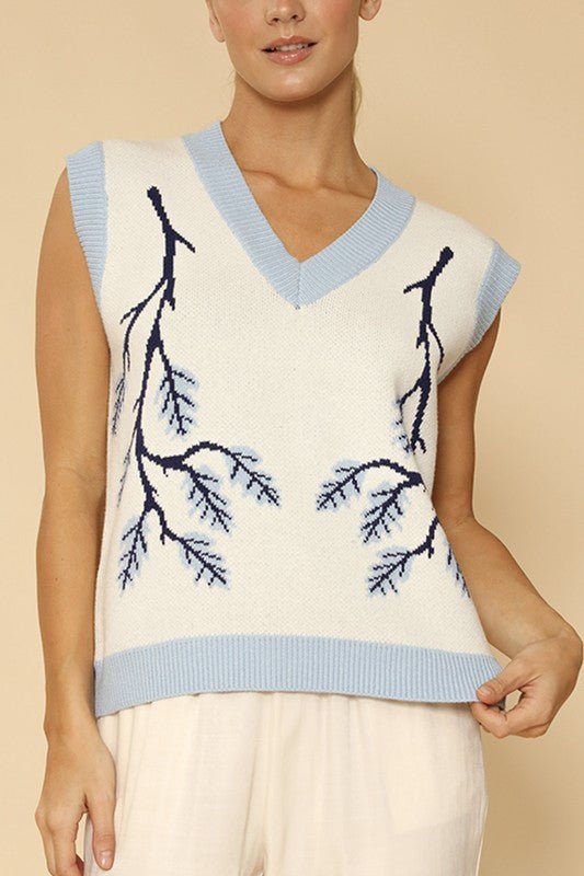 Branch sweater vest - Bitsy Gypsy Boutique