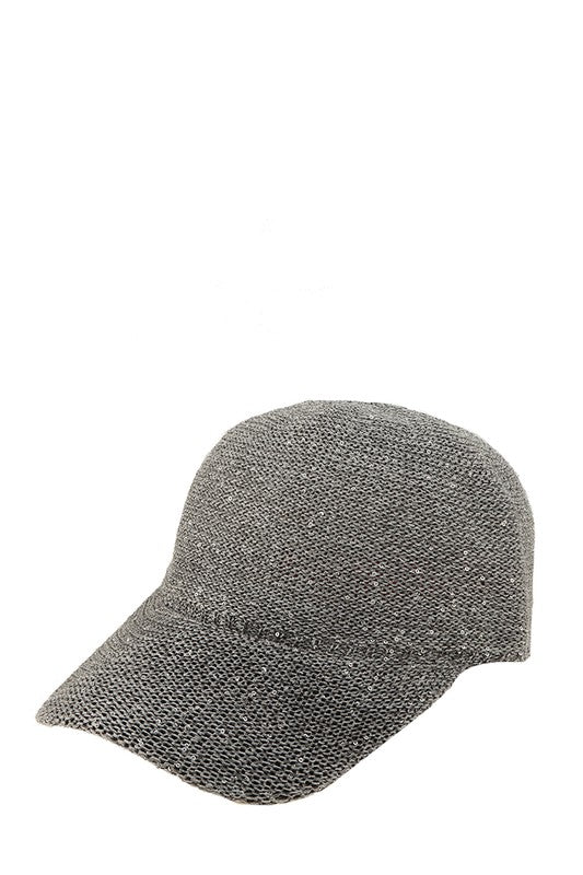 Breathable Sequin Baseball Cap - Bitsy Gypsy Boutique