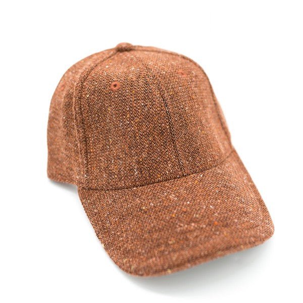 Breezy Tweed Ball Cap Fall Fashion Autumn Hat - Bitsy Gypsy Boutique