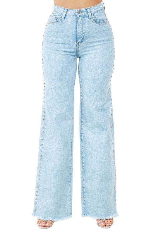 Brooklyn Studded Jean - Bitsy Gypsy Boutique