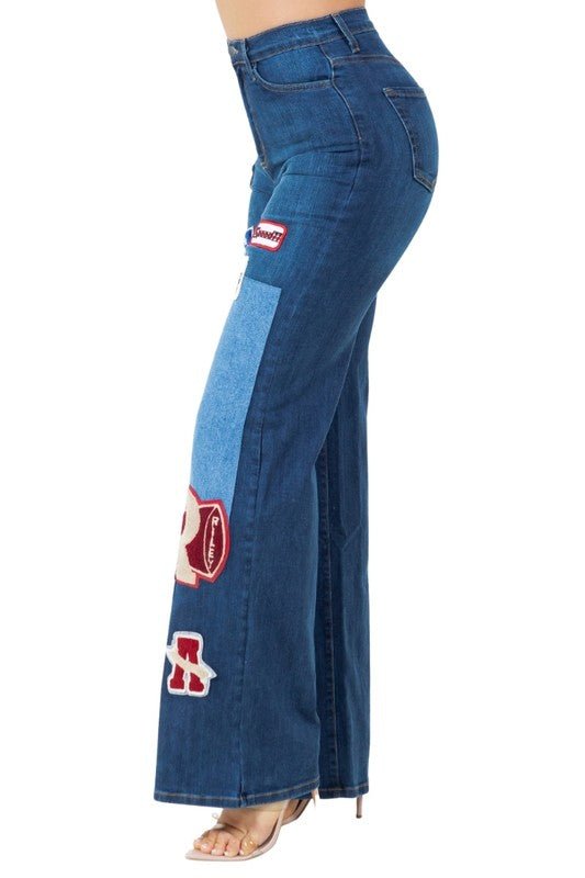 Brooklyn Varsity Dark Wash Jean - Bitsy Gypsy Boutique