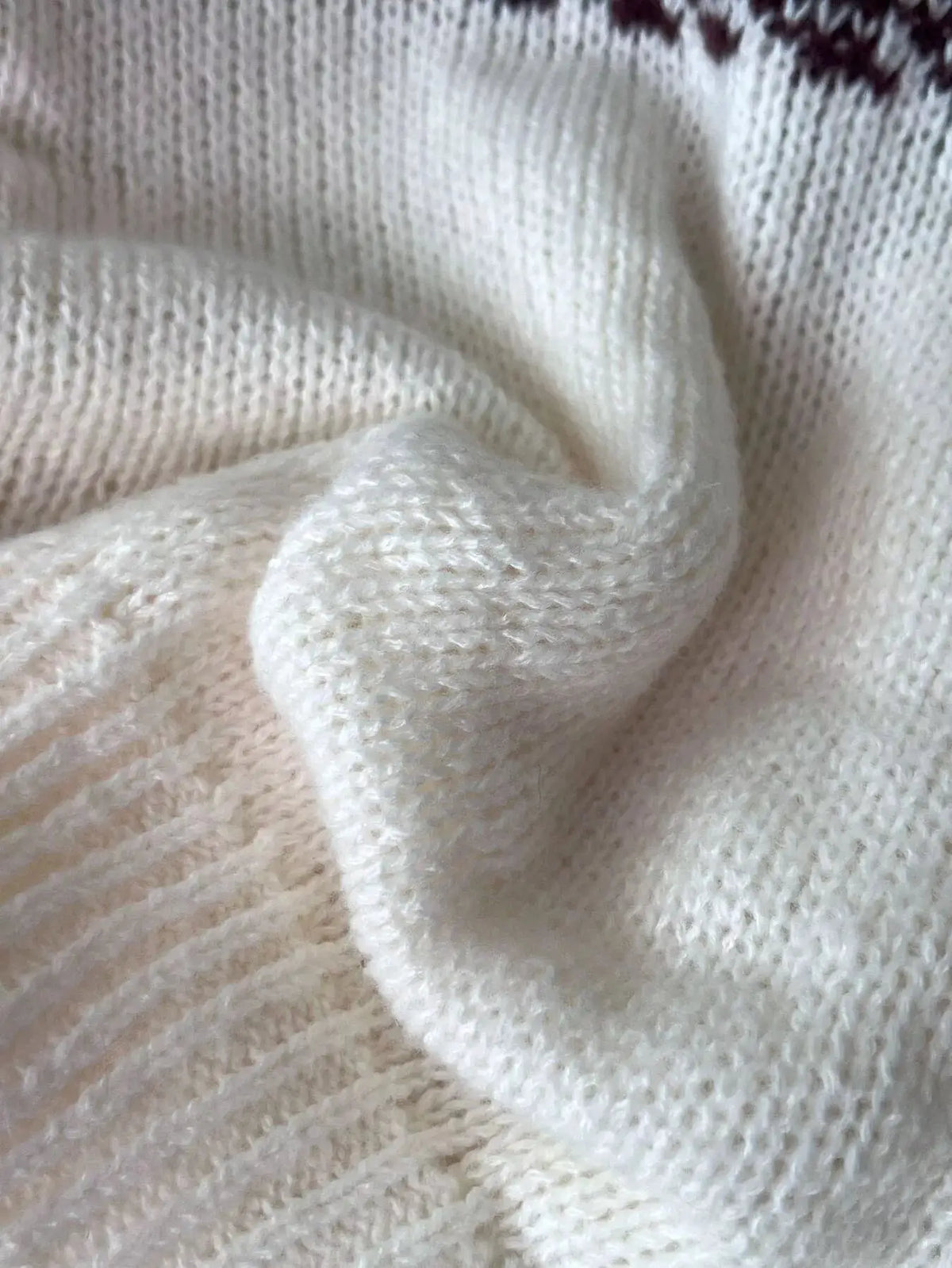Fair Isle Patterned Round Neck Sweater by Trendsi