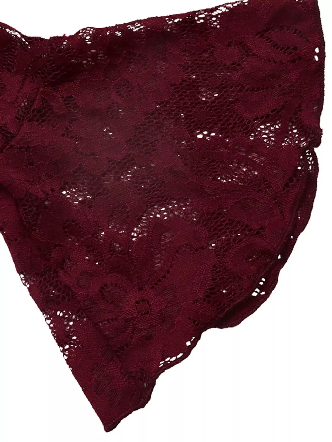Lace Flare Sleeve Mini Dress by Trendsi
