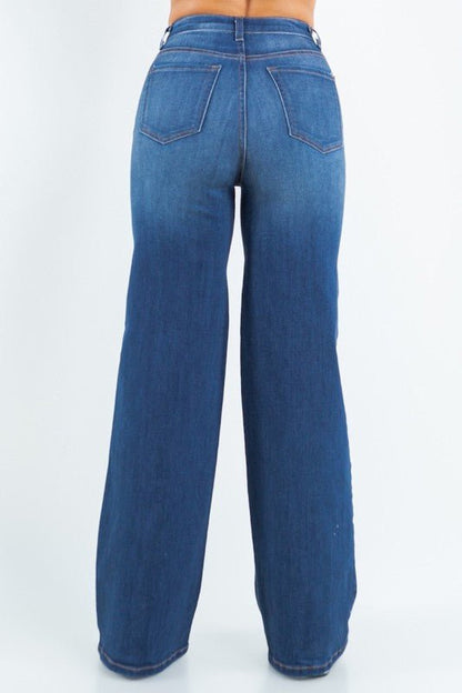 Camila Wide Leg Jean - Bitsy Gypsy Boutique