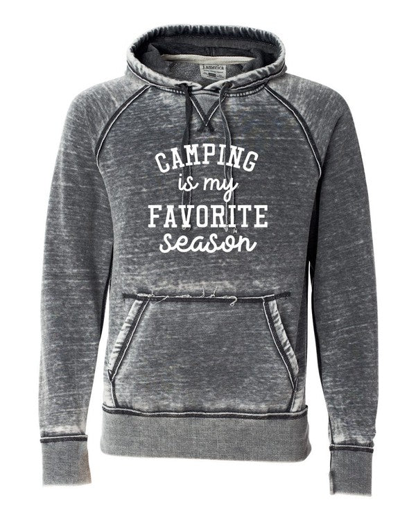 Camping is my Favorite Season Vintage Hoodie - Bitsy Gypsy Boutique
