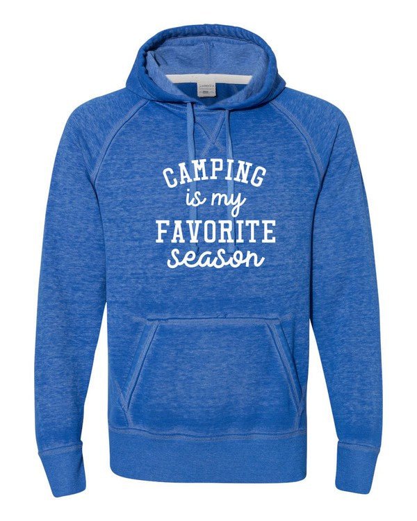 Camping is my Favorite Season Vintage Hoodie - Bitsy Gypsy Boutique