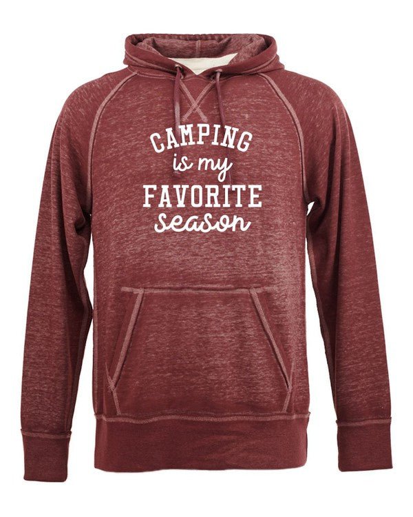 Camping is my Favorite Season Vintage Hoodie - Bitsy Gypsy Boutique