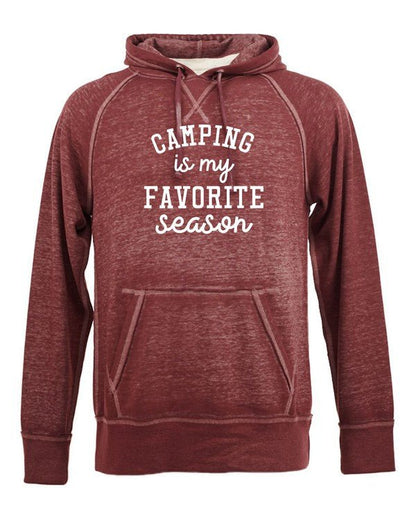 Camping is my Favorite Season Vintage Hoodie - Bitsy Gypsy Boutique