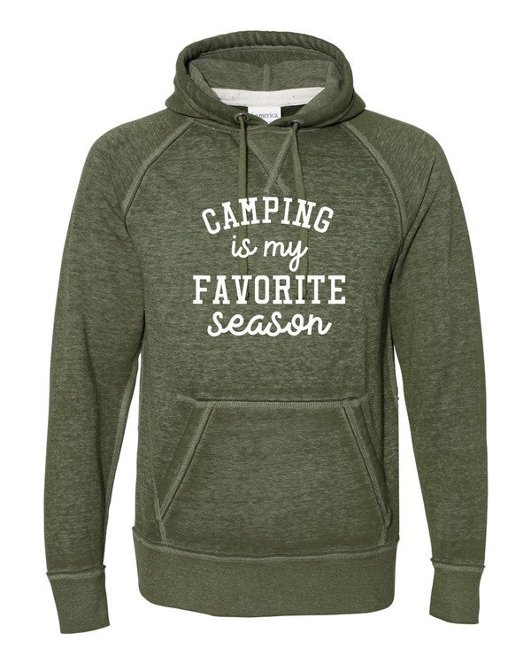 Camping is my Favorite Season Vintage Hoodie - Bitsy Gypsy Boutique