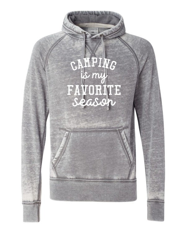 Camping is my Favorite Season Vintage Hoodie - Bitsy Gypsy Boutique