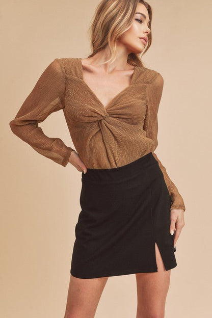 Carmela Top - Bitsy Gypsy Boutique