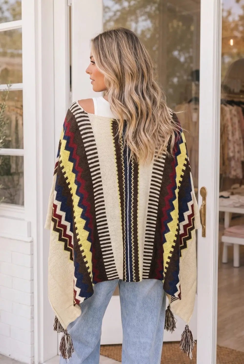 Chilly Nights Kimono Wrap with Tassel Tie - Bitsy Gypsy Boutique