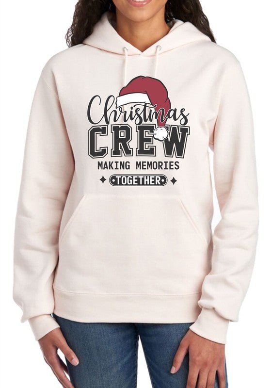 Christmas Crew Graphic Hoodie - Bitsy Gypsy Boutique