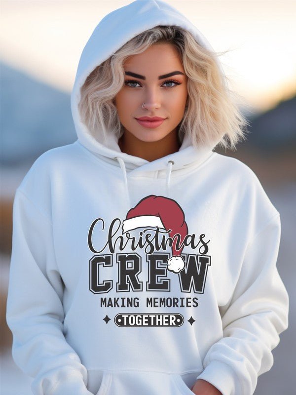 Christmas Crew Graphic Hoodie - Bitsy Gypsy Boutique