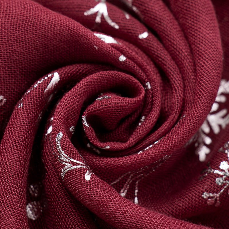 Christmas Element Polyester Scarf - Bitsy Gypsy Boutique