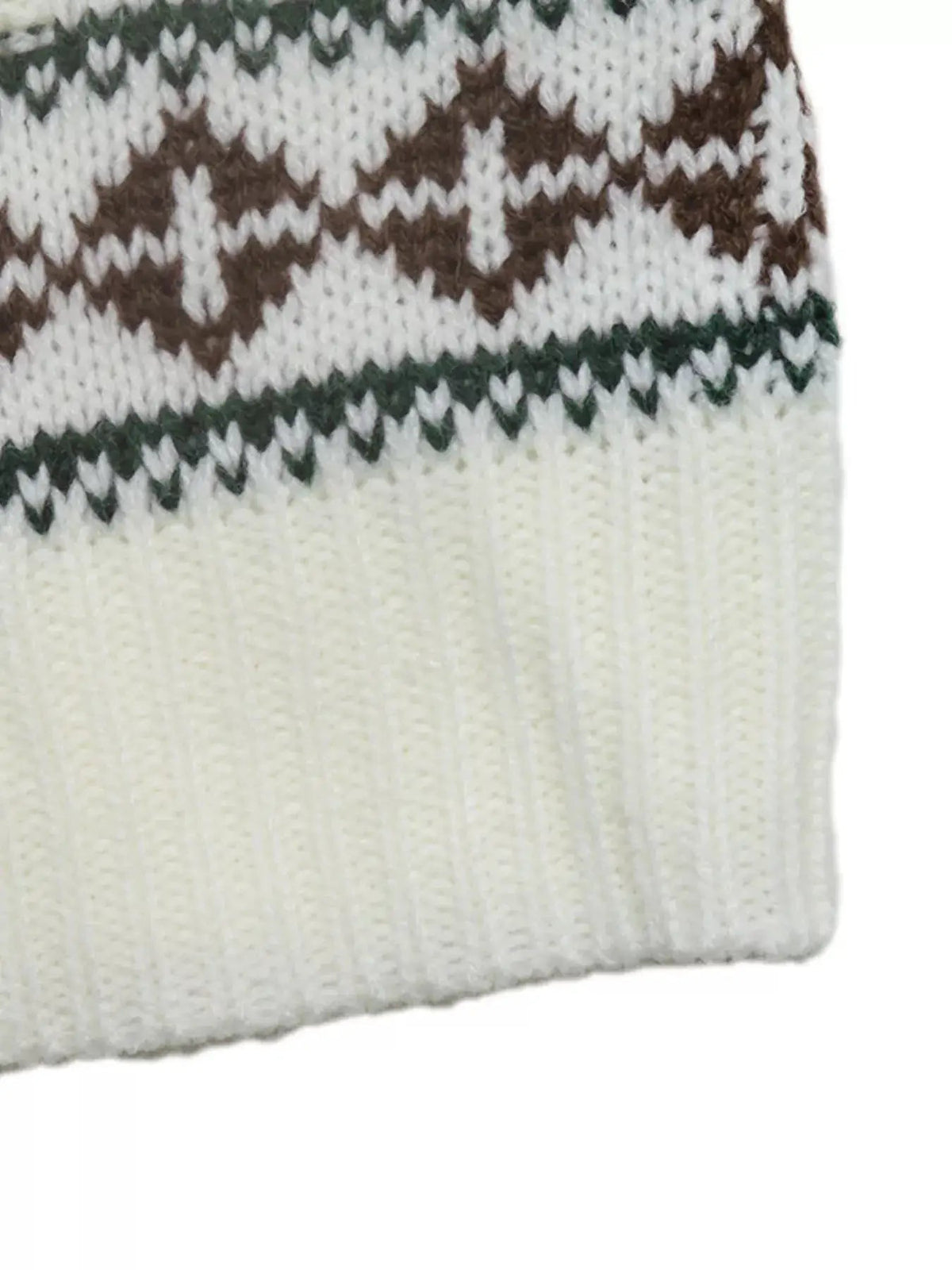 Christmas Reindeer Cable Knit Long Sleeve Sweater - Bitsy Gypsy Boutique
