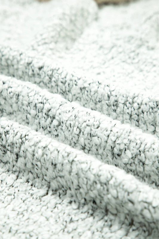 Colorblock Open Front Pocketed Cardigan - Bitsy Gypsy Boutique