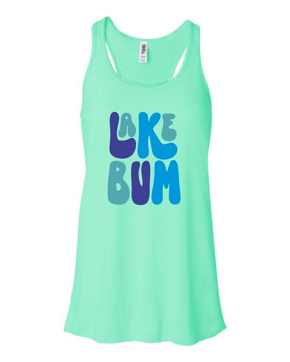 Colorful Lake Bum Graphic Tank - Bitsy Gypsy Boutique