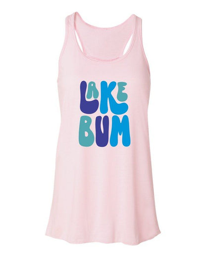 Colorful Lake Bum Graphic Tank - Bitsy Gypsy Boutique
