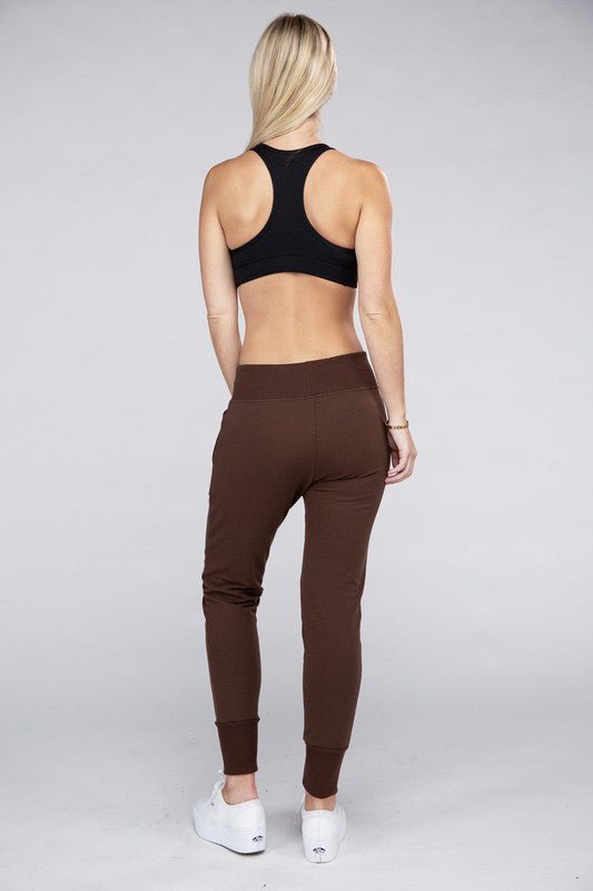 Comfy Stretch Lounge Sweat Pants - Bitsy Gypsy Boutique