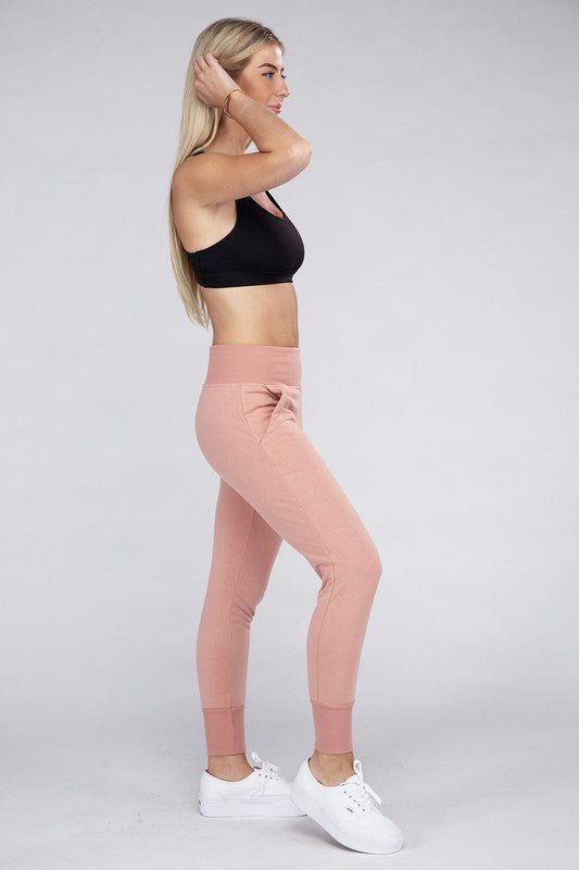 Comfy Stretch Lounge Sweat Pants - Bitsy Gypsy Boutique