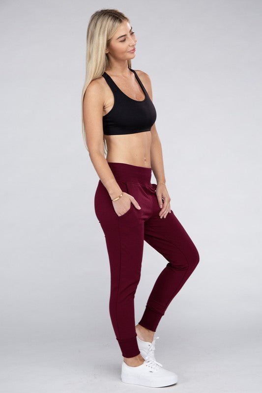 Comfy Stretch Lounge Sweat Pants - Bitsy Gypsy Boutique