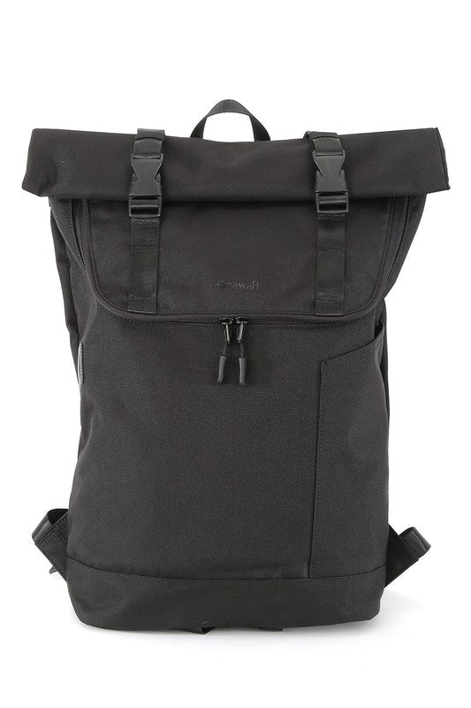 COURIER - INSPIRED URBAN BACKPACK - MOCHA - Bitsy Gypsy Boutique