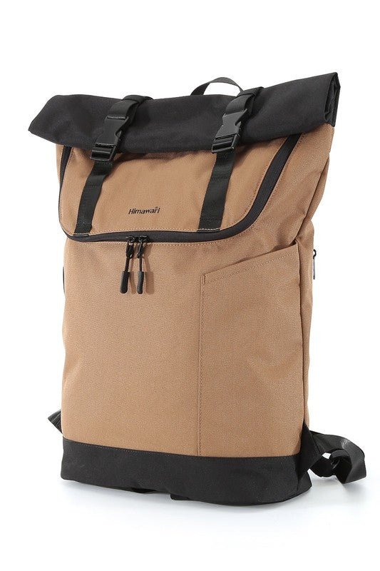 COURIER - INSPIRED URBAN BACKPACK - MOCHA - Bitsy Gypsy Boutique