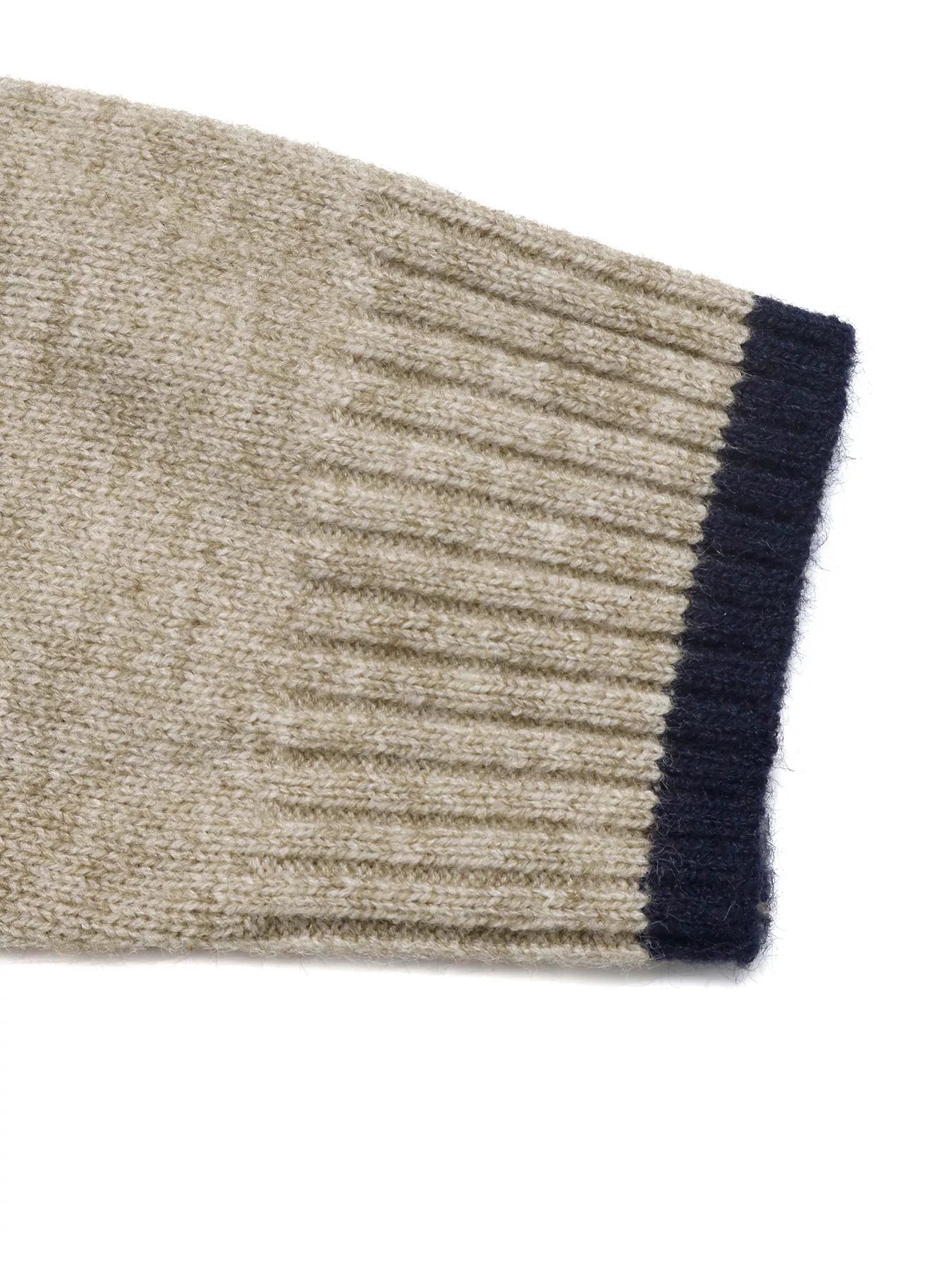 Cozy Mock Neck Sweater with Contrast Trim - Bitsy Gypsy Boutique